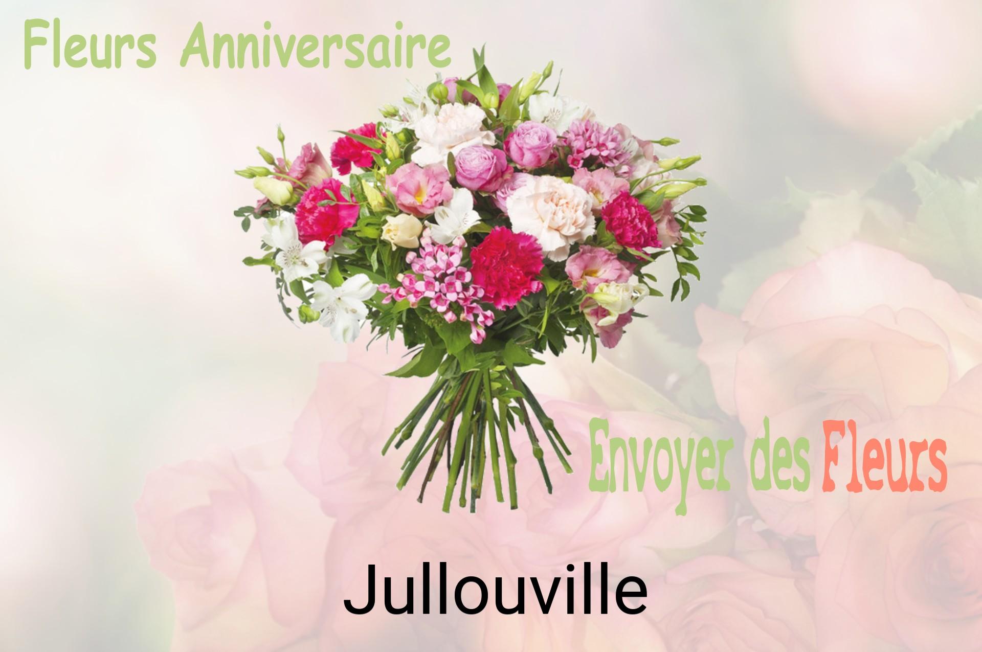 Bouquet de fleurs d’anniversaire livré à Jullouville