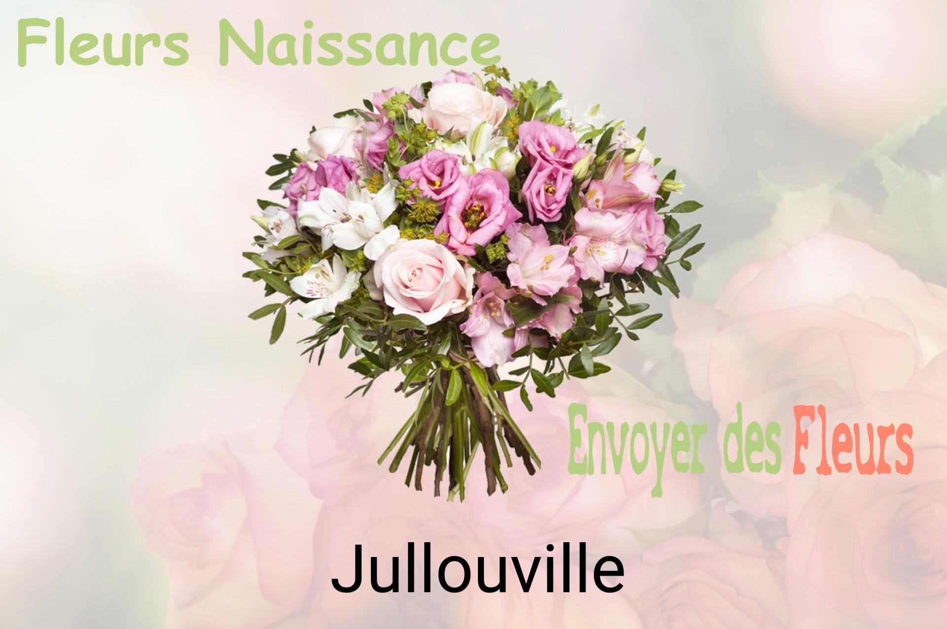 Bouquet de fleurs de naissance livré à Jullouville